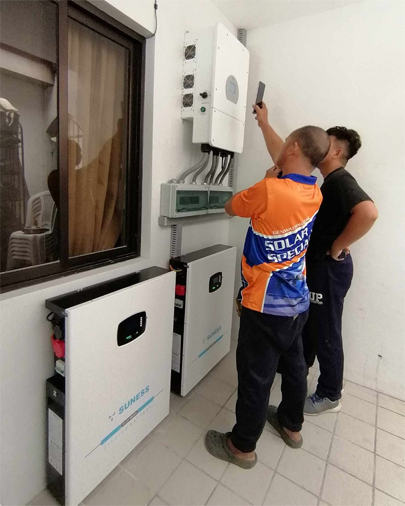 ဖိလစ်ပိုင်ရှိ SUNESS ဓာတ်အားသိုလှောင်မှုစနစ်များ