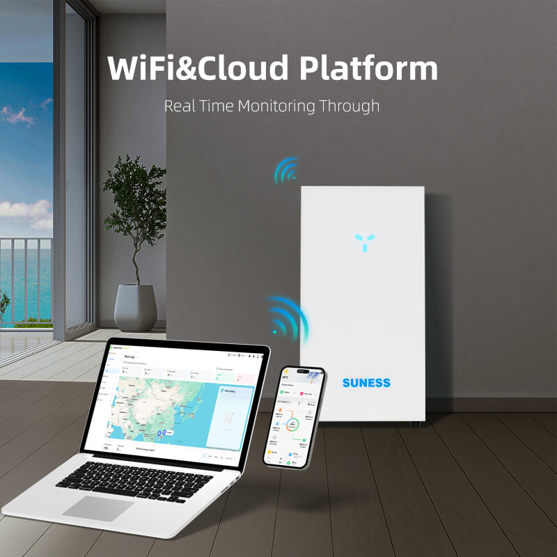 WIFI နှင့်အတူ bess ဘက်ထရီ