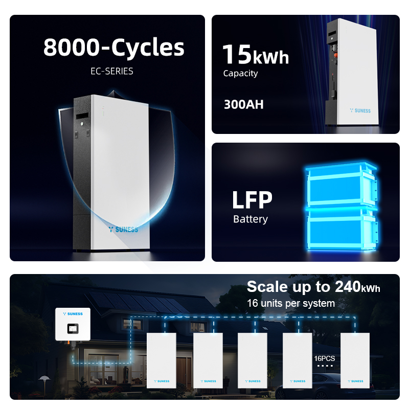 EC-48300F 48V 300AH | A တန်း | Cloud-Based ESM