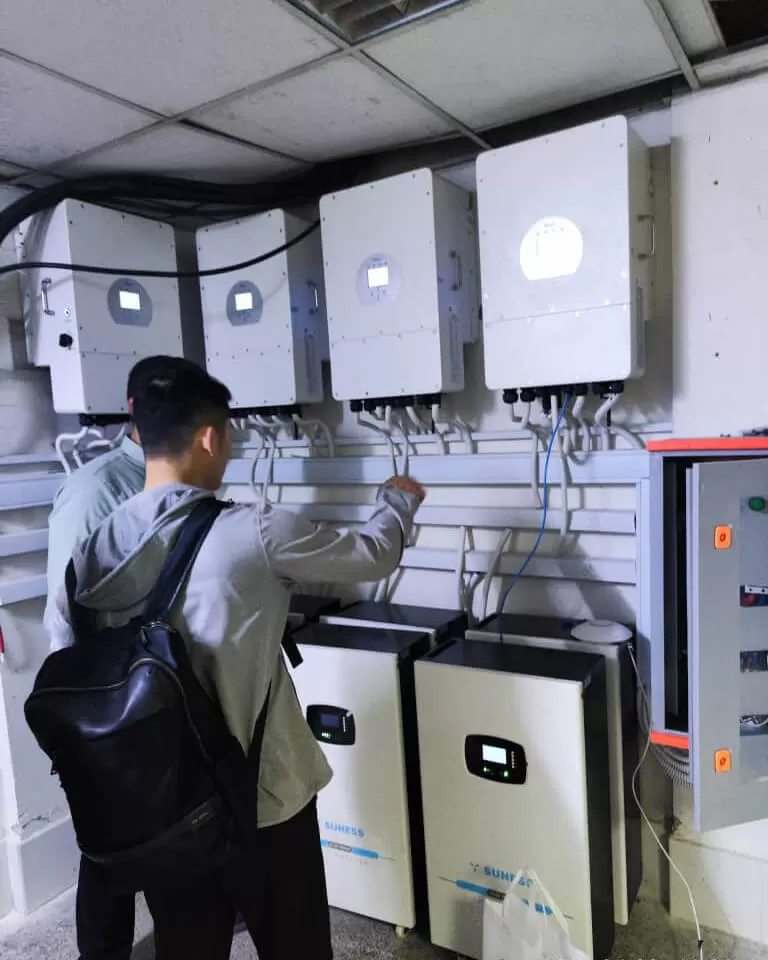 ဆီးရီးယားရှိ 90KW ဆိုလာစွမ်းအင်သိုလှောင်သည့် ဘက်ထရီ