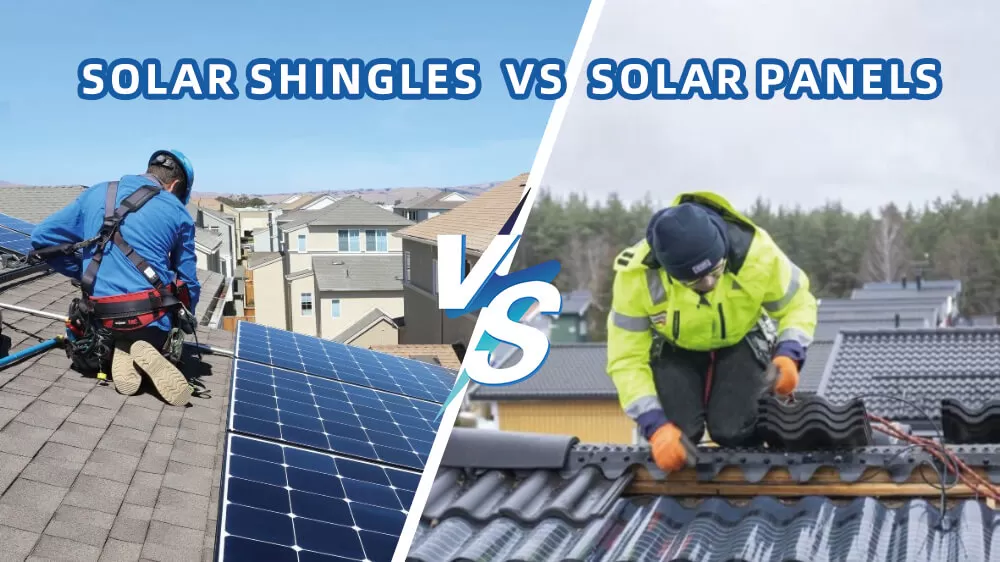 ပိုကောင်းသည်- Solar Shingles vs. Solar Panels 2025