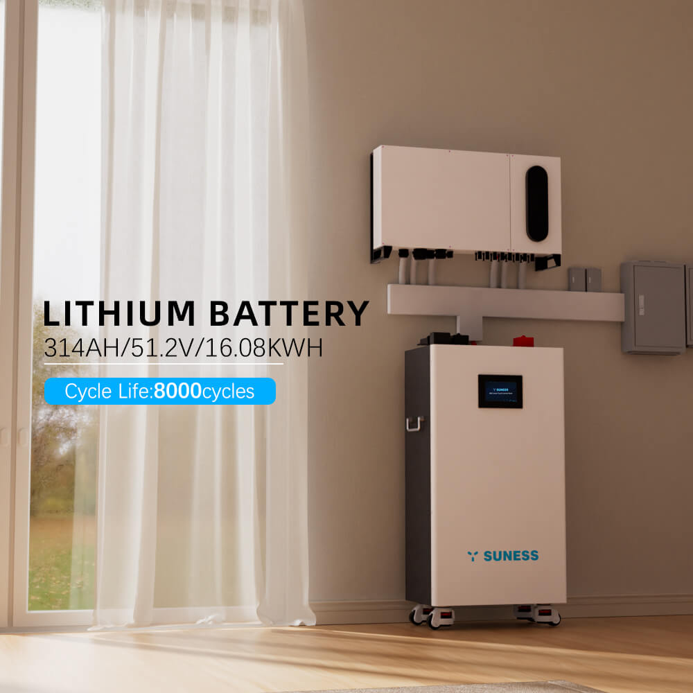 EC-MIN 16.08 51.2V 16.08KWH | ဆိုလာဘက်ထရီ | 8000 Cycle Times