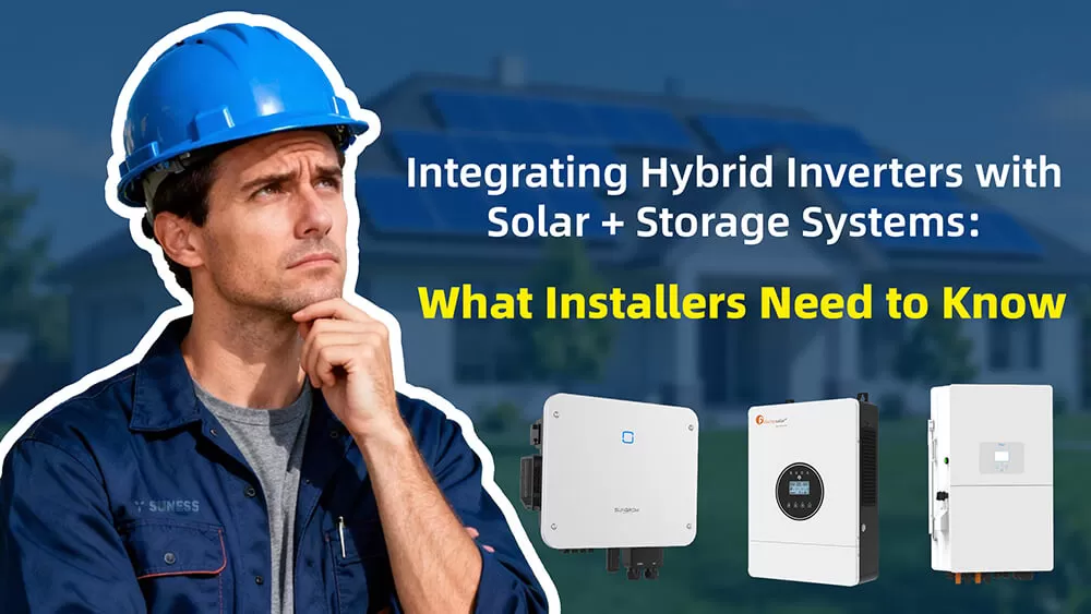 Hybrid Inverter များသည် နေရောင်ခြည် + သိုလှောင်မှုအတွက် အဘယ်ကြောင့် အရေးကြီးသနည်း။