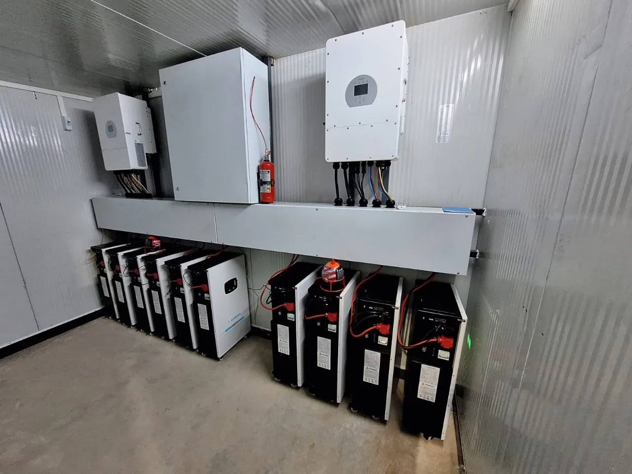 အီရတ်တွင် 150KWH ဓာတ်အားသိုလှောင်မှုစနစ်များ