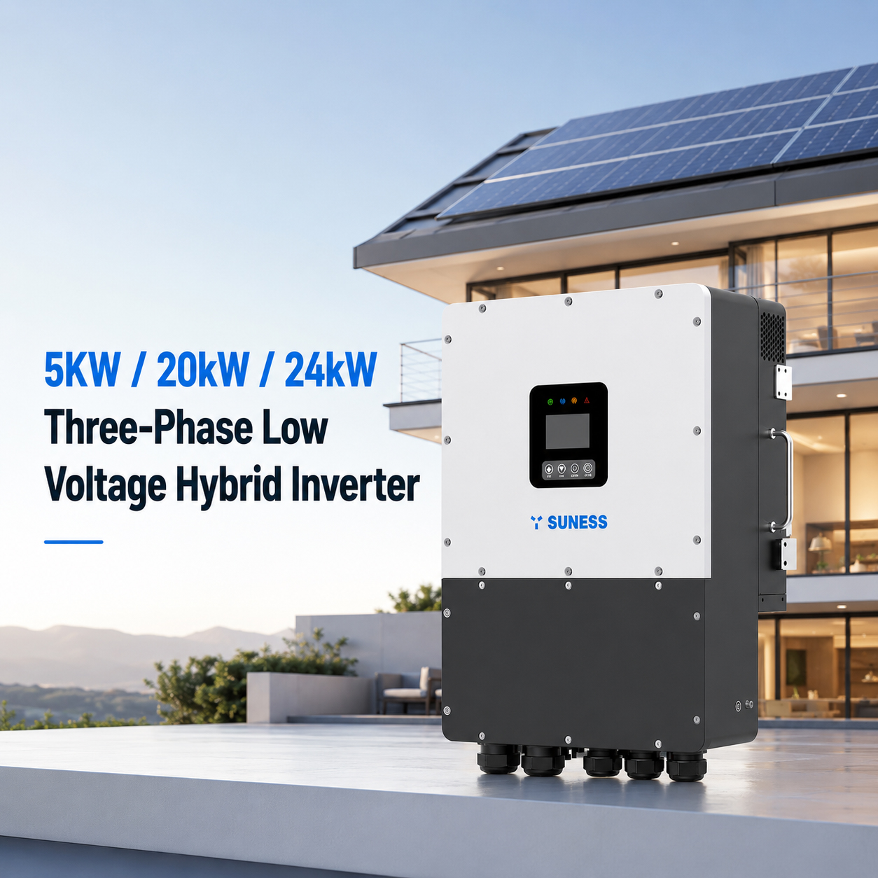 EH-24KL3 24KW| အဆင့်သုံးဆင့် | ဟိုက်ဘရစ် အင်ဗာတာ