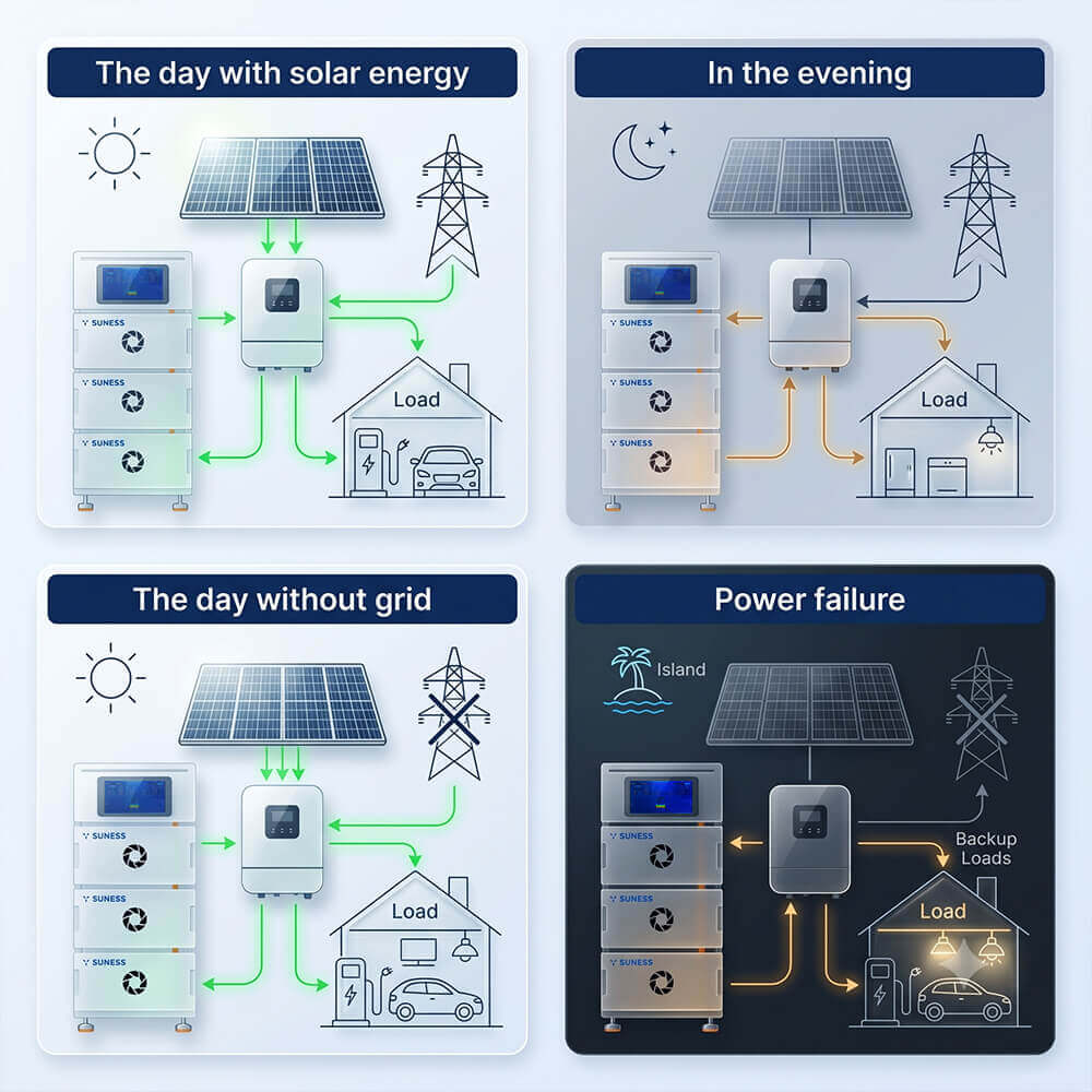 How to Ensure Battery Compatibility with Hybrid Inverters | Complete ESS Guide | SUNESS