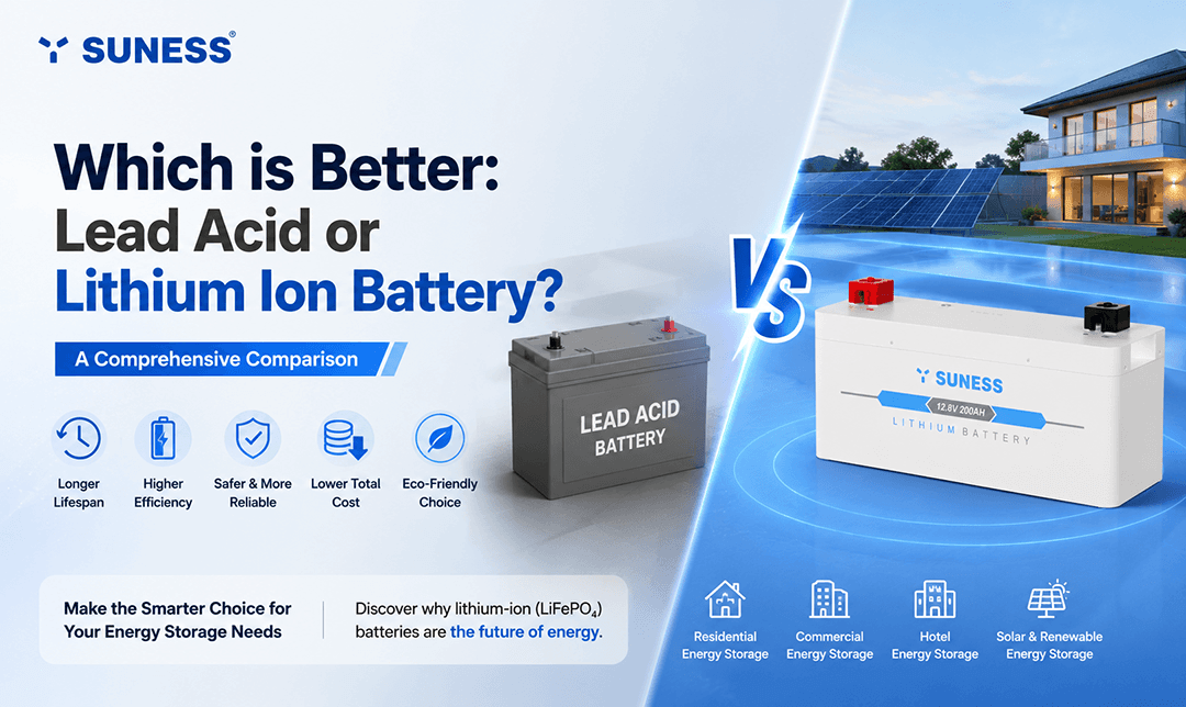 ဘယ်ဟာ ပိုကောင်းလဲ- Lead Acid သို့မဟုတ် Lithium Ion Battery ပြည့်စုံသော နှိုင်းယှဉ်မှု