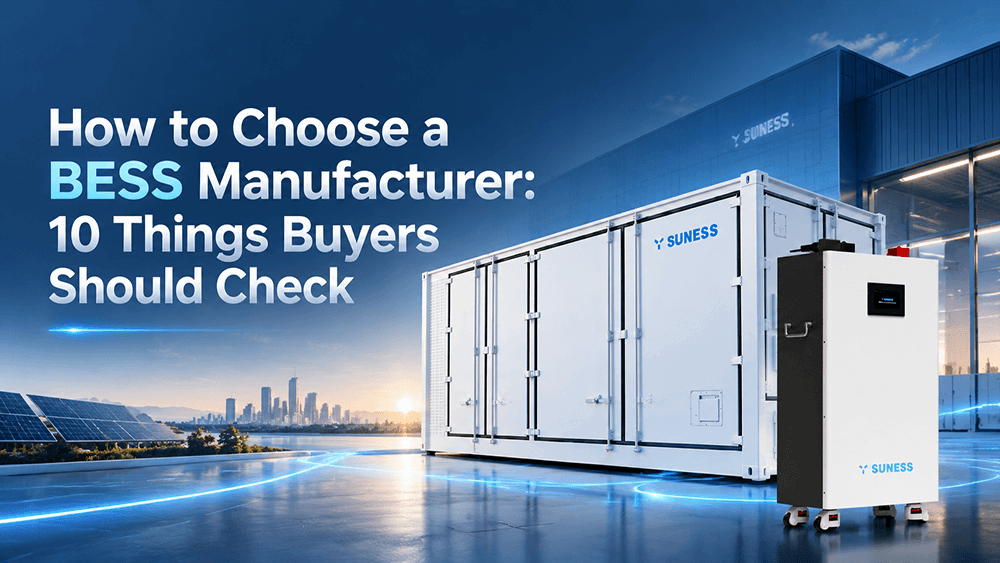 How to Choose a BESS Manufacturer: 10 Things Buyers Should Check